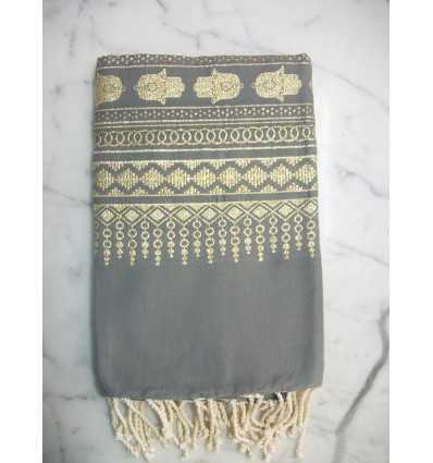 FOUTA KHOMSA Gris de Payne