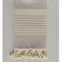 Fouta arthur mauve parthenay clair 