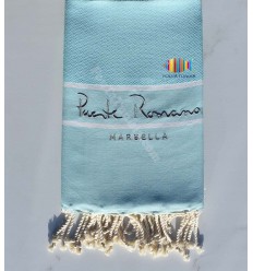 Fouta chevron brodée MARBELLA  2