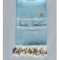 Fouta chevron brodée MARBELLA 
