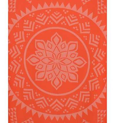 Fouta bohémian orange 
