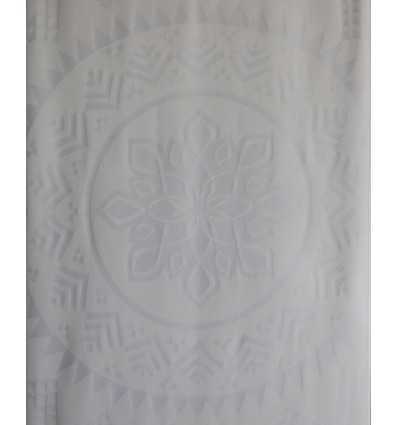 Fouta bohémian couleur pervenche clair 