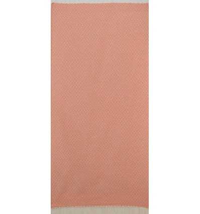 Fouta papillon orange clair 