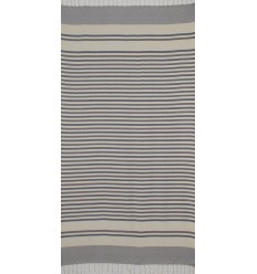 Chevron blanc crème, bleu et violet d'évèque  2