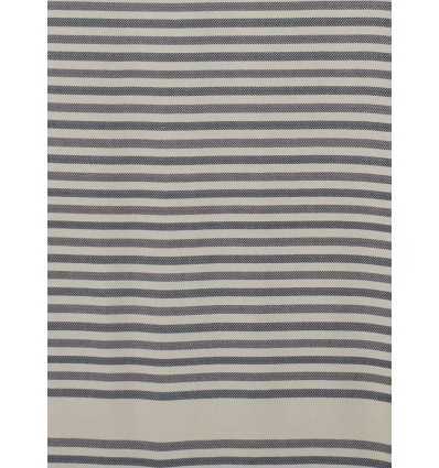 Chevron blanc crème, bleu et violet d'évèque 