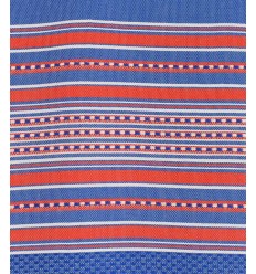 Fouta arabesque bleu Fouta Tunisia - 1 2