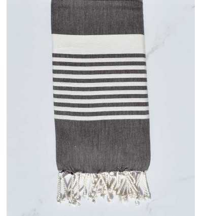 Fouta arthur sépia