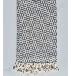 Fouta papillon gris ardoise Fouta Tunisia - 1 2