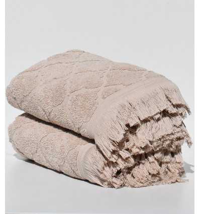 Serviette invité ELYSSA beige