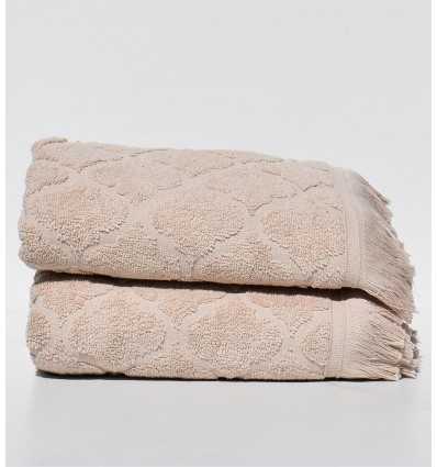 Serviette invité ELYSSA beige