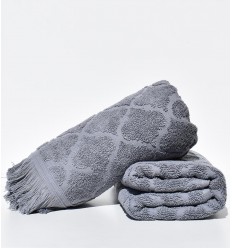 Serviette invité ELYSSA gris  2