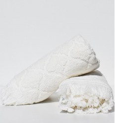 Serviette invité ELYSSA écru