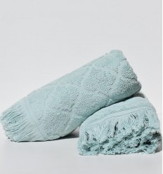 Serviette invité ELYSSA  vert