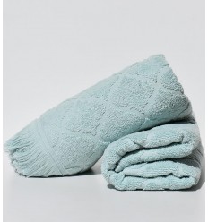 Serviette invité ELYSSA  vert  2