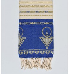 Fouta khlela bleu roi 