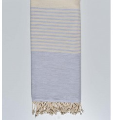 Jeté bleu gris clair 2m*3m 