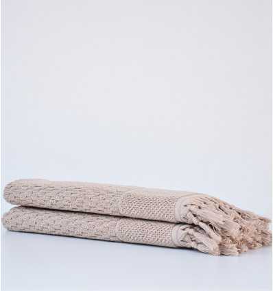 Serviette de bain  HAMILCAR beige foncé 