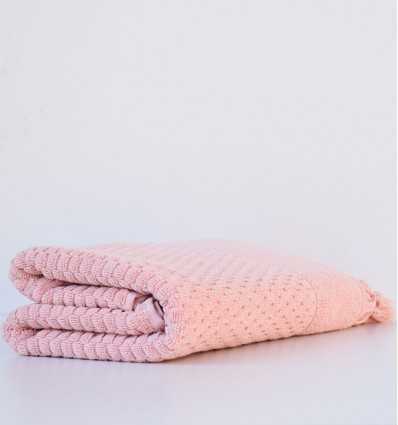 Serviette de bain HAMILCAR saumon 