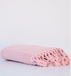 Serviette de bain HAMILCAR saumon 