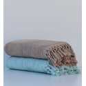 Serviette de bain  HANNABAL beige foncé 