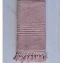Serviette de bain LYNN saumon 
