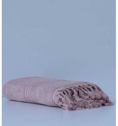 Serviette de bain LYNN saumon 