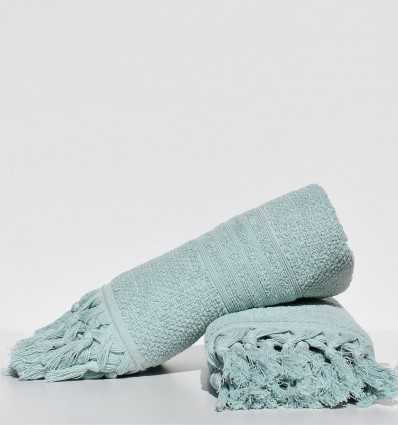 Serviette invité HANNIBAL vert