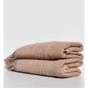 serviette invité HANNIBAL beige foncé 