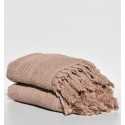 serviette invité HANNIBAL beige foncé 