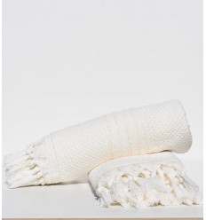 serviette invité HANNIBAL écru  2