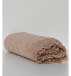 Draps de bain Elyssa beige foncé  2