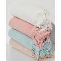 Draps de bain  HAMILCAR saumon 