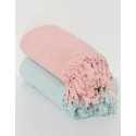 Draps de bain  HAMILCAR saumon 