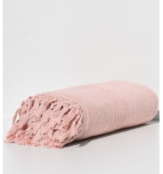 Draps  de bain HANNABAL saumon 