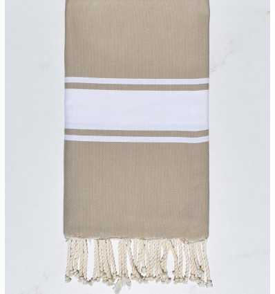 Fouta Plate Double claro