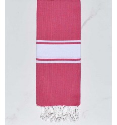 Fouta enfant plate magenta fushia Fouta Tunisia - 1