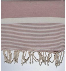 Jeté 1.5*2.5m rose thé  - 1