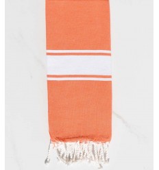 Fouta enfant couleur orange corail Fouta Tunisia - 1