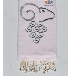 Fouta brodée Mouton Cadet Fouta Tunisia - 1