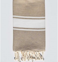 Fouta Plate grège Fouta Tunisia - 2 2