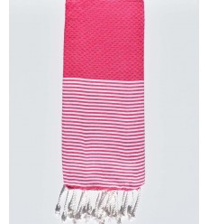 Enfant Nid d'abeille rose  - 1