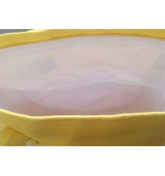 Sac de plage fouta jaune fluo Fouta Tunisia - 3 2