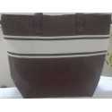 Sac de plage marron Fouta Tunisia - 1