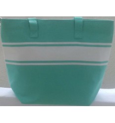 Sac de plage vert turquoise Fouta Tunisia - 1