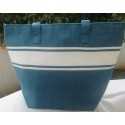Sac de plage fouta bleu bondi Fouta Tunisia - 2