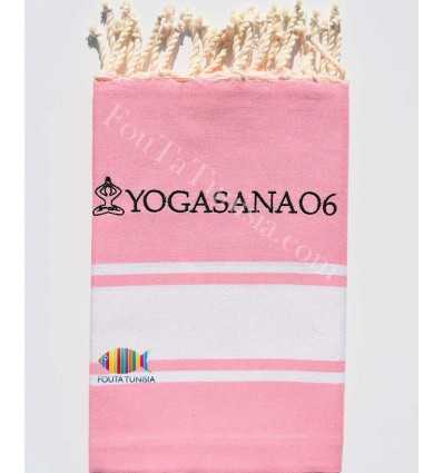 Serviette de plage brodée pour yoga Fouta Tunisia - 1