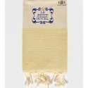 Serviette de plage personnalisée le petit hotel Fouta Tunisia - 1