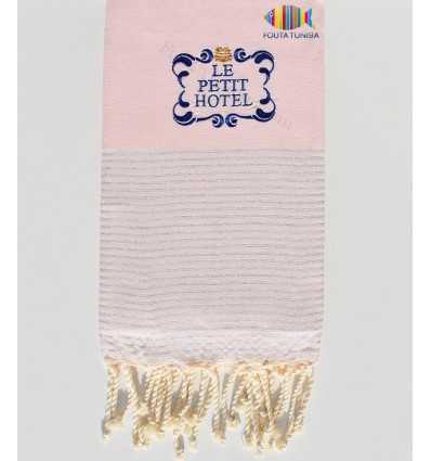 Serviette de plage personnalisée le petit hotel Fouta Tunisia - 3