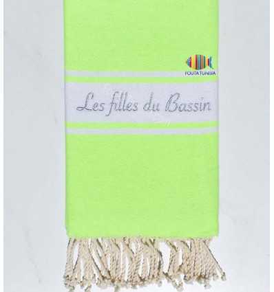 Serviette de plage brodée les filles dubassins