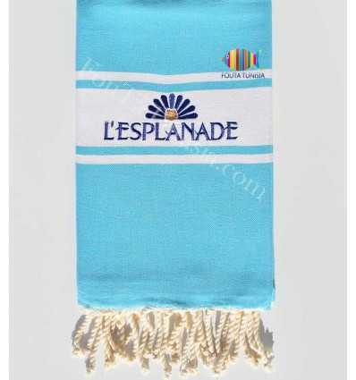 Serviette de plage brodée l'esplanade